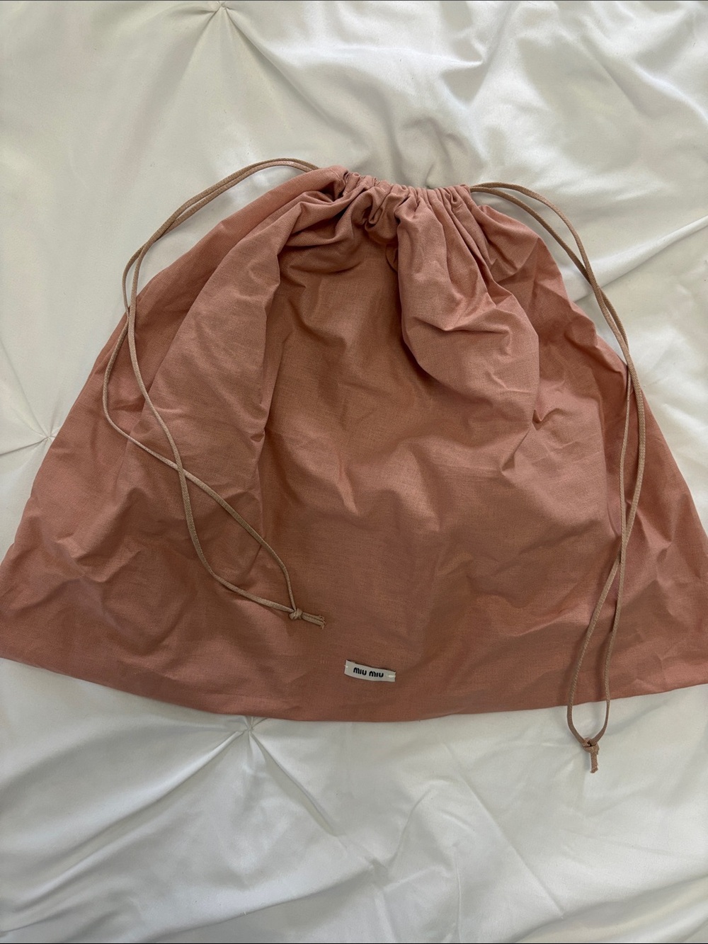 MIU MIU Woven Fabric Hat in Beige - Picture 11 of 12